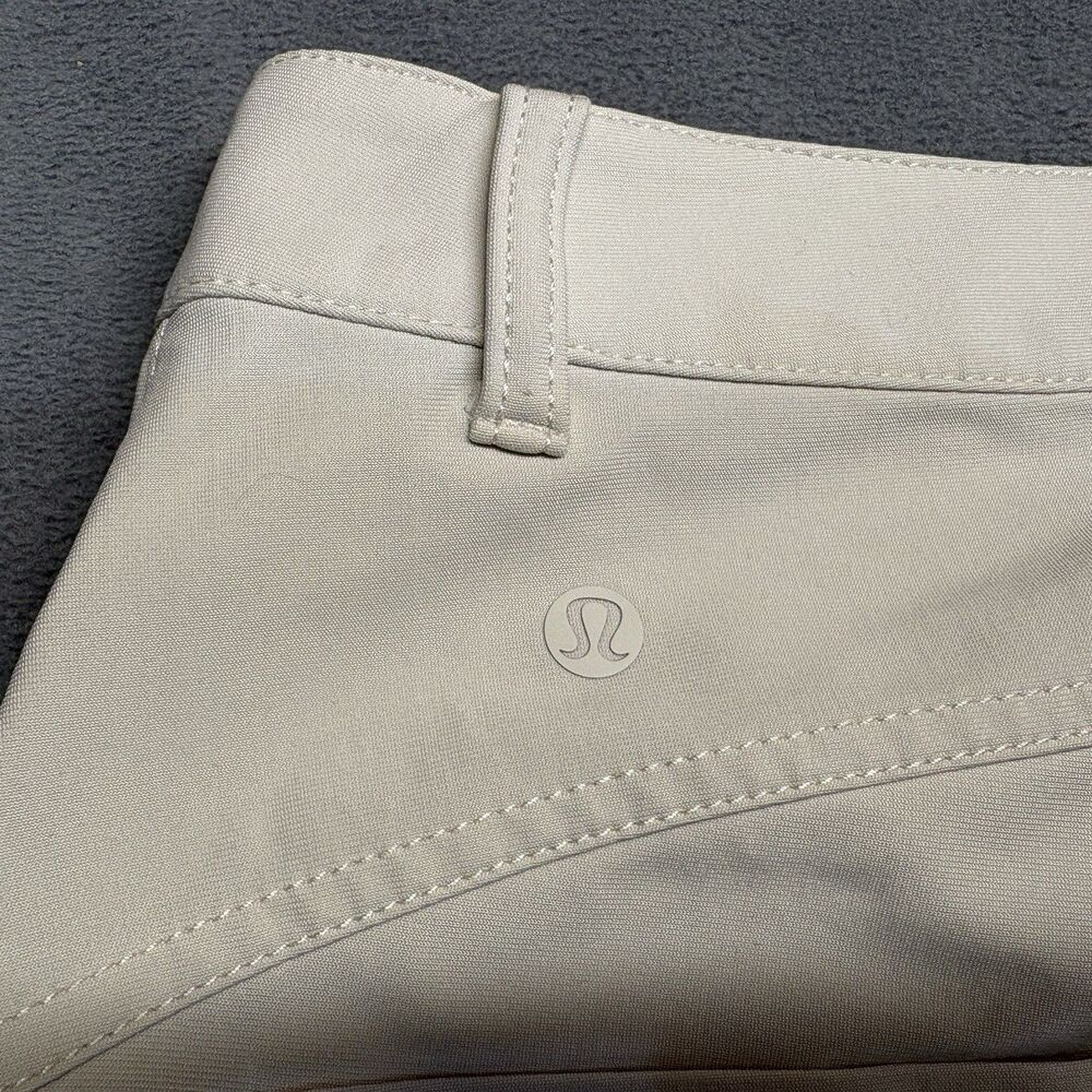 Lululemon 28 City Sleek 5 Pocket Wide-Leg High Rise 7/8 Length Pant White Opal - Picture 4 of 9